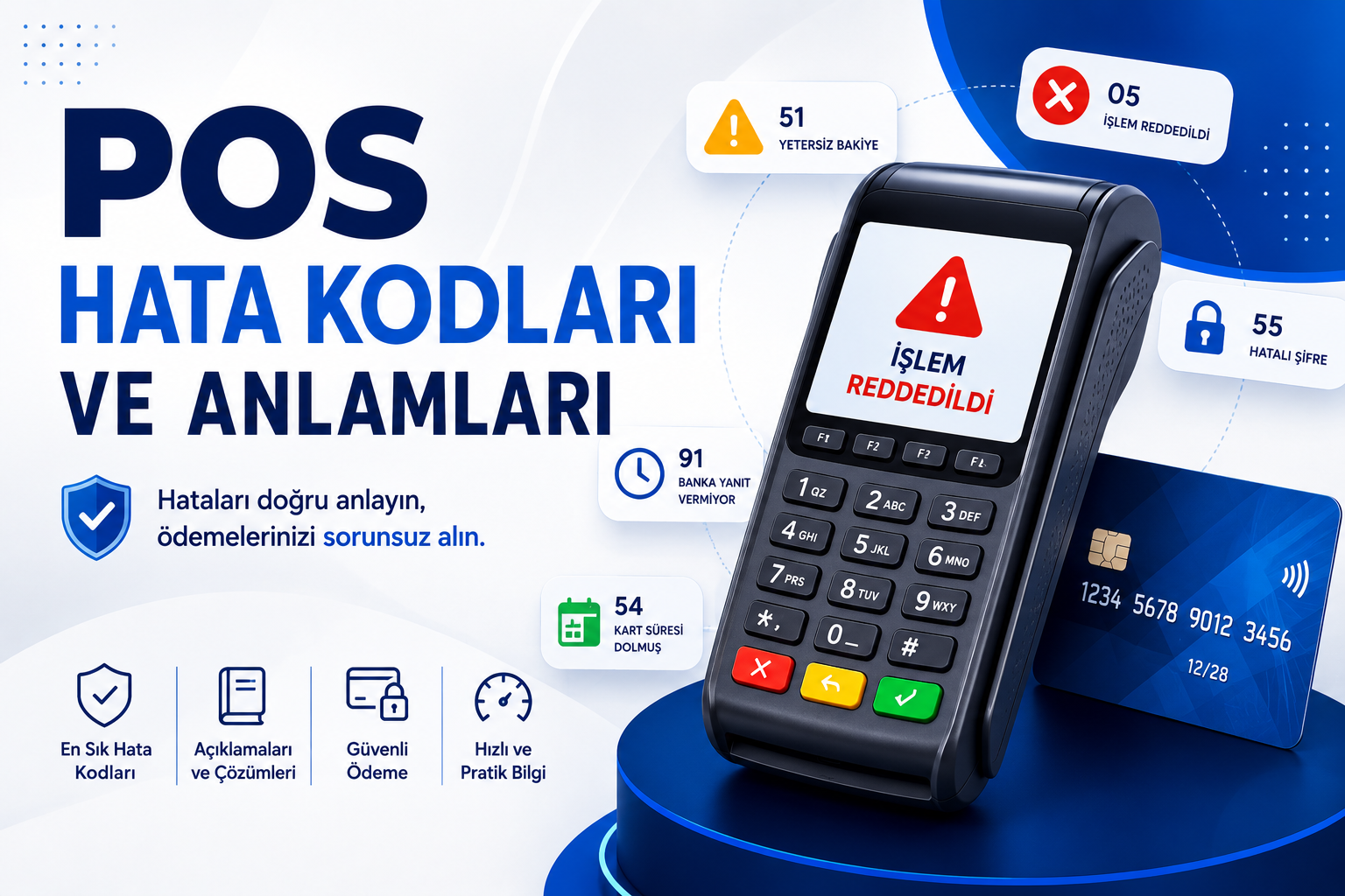 POS Hata Kodları ve Anlamları